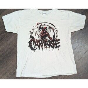 Marvel Comics Licensed Carnage Spider-Man T Shirt Size Small (20x24) (585)